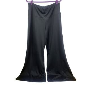 Arolina Wide Leg Palazzo Pants Black Size XXL